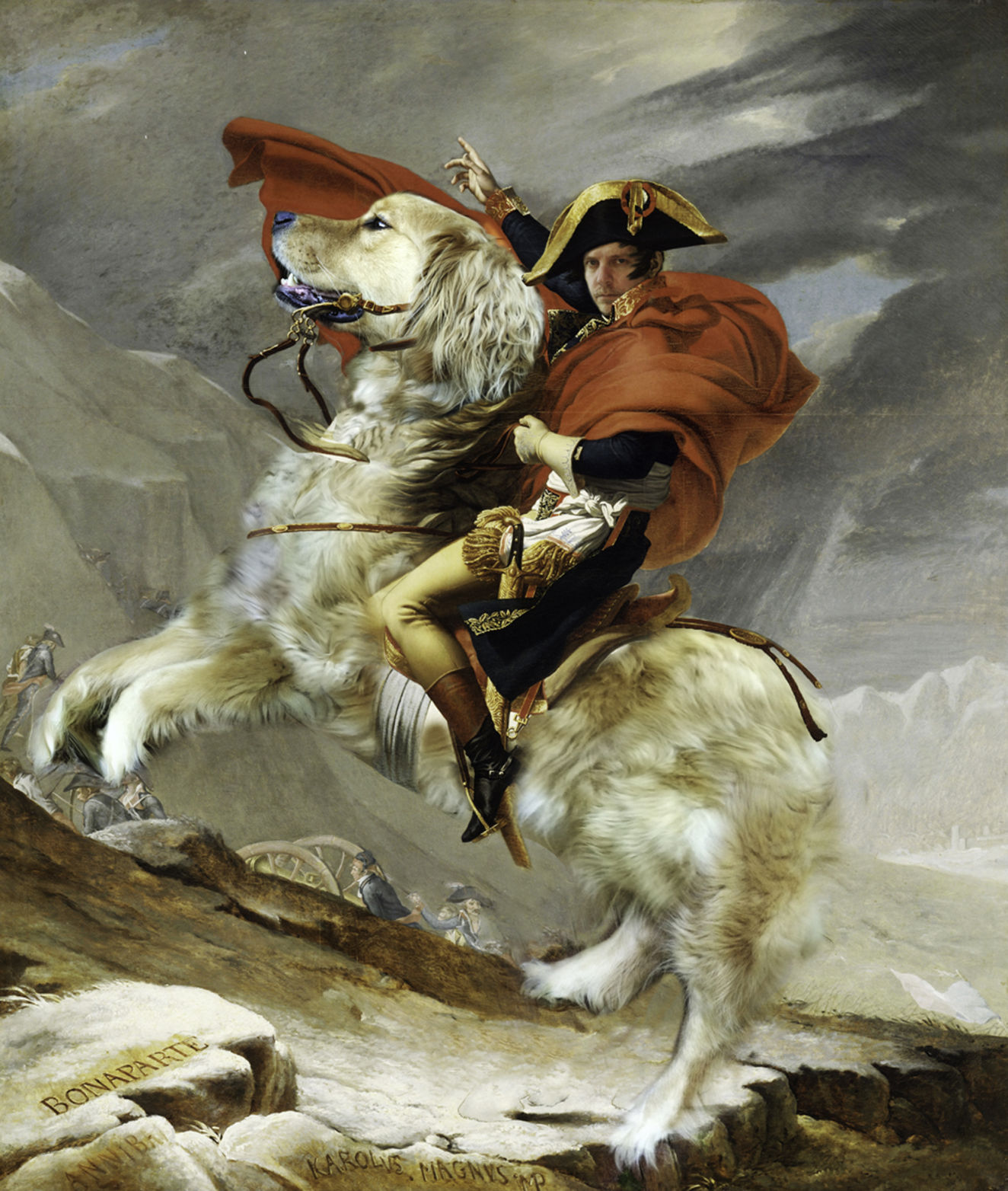 'Waldo Crossing the Delaware'